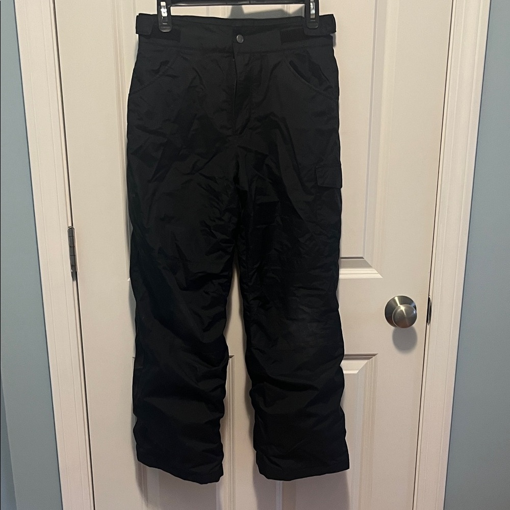 Kids' Black Snow Pants